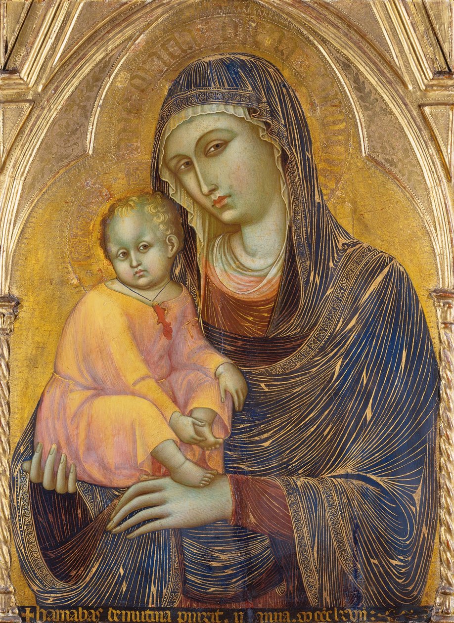 Madonna med barn av Barnaba da Modena