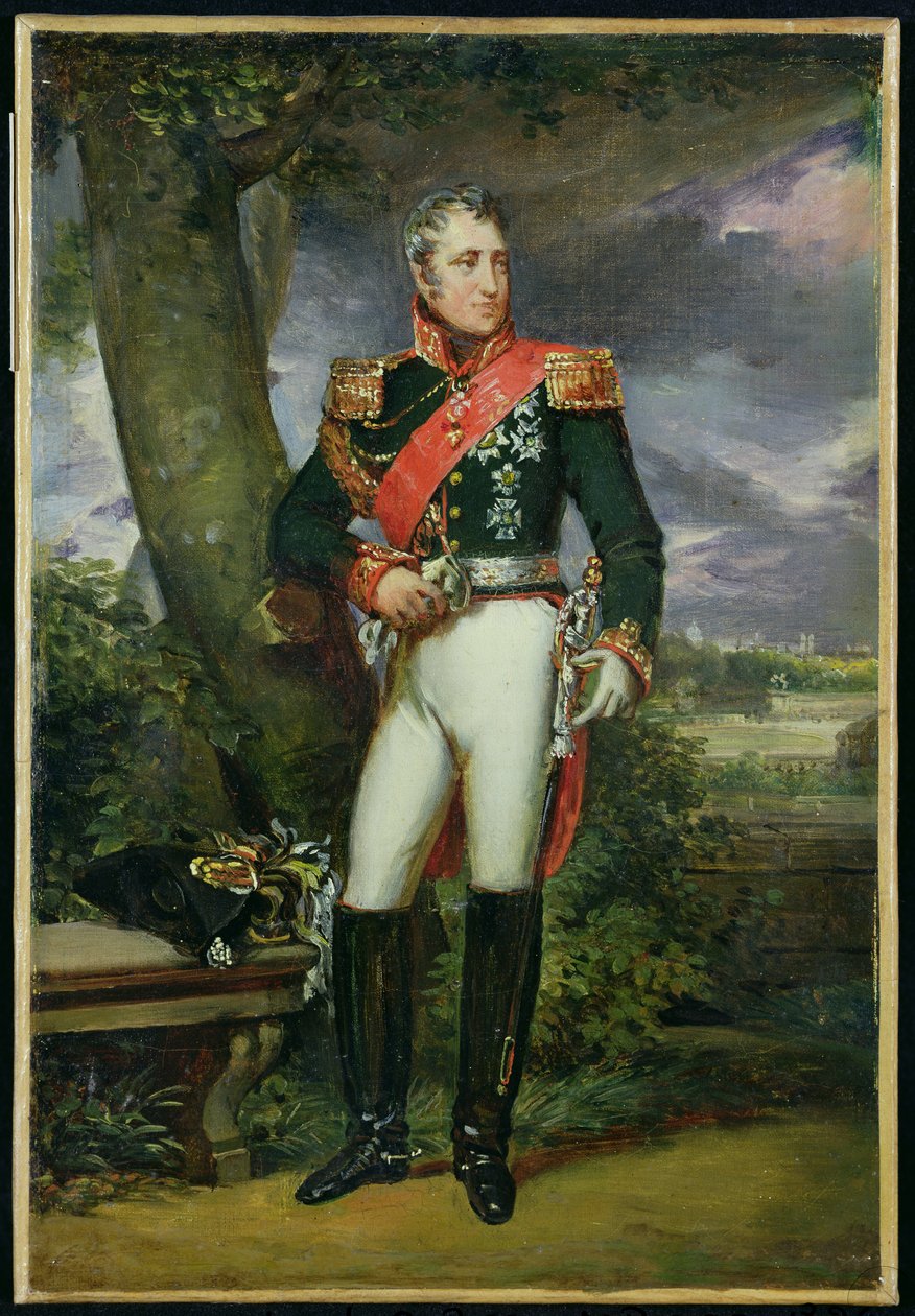 Charles-Andre (1764-1832) greve Pozzo di Borgo, 1824 av Baron François Pascal Simon Gérard