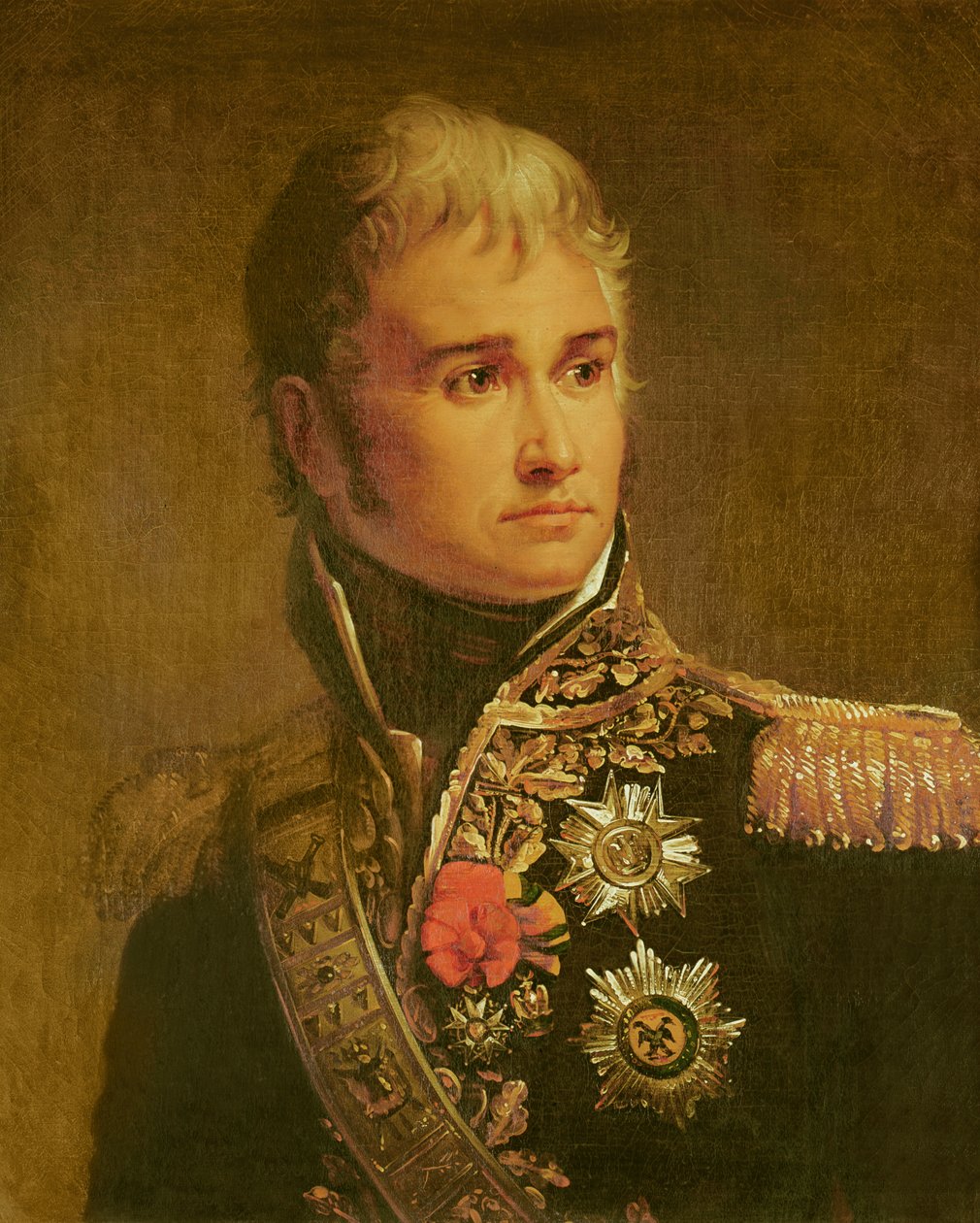 Portræt af Jean Lannes (1769-1809) hertug af Montebello swed av Baron François Pascal Simon Gérard