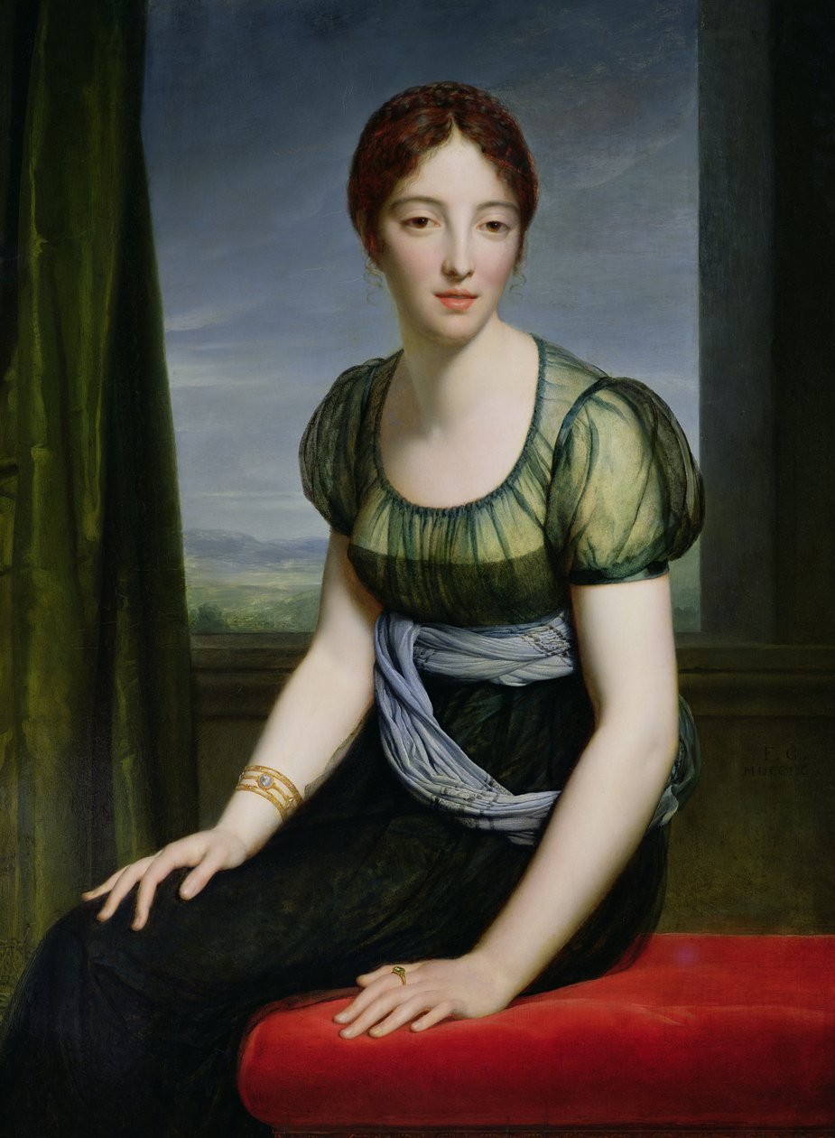 Porträtt av Madame Regnault de Saint-Jean d