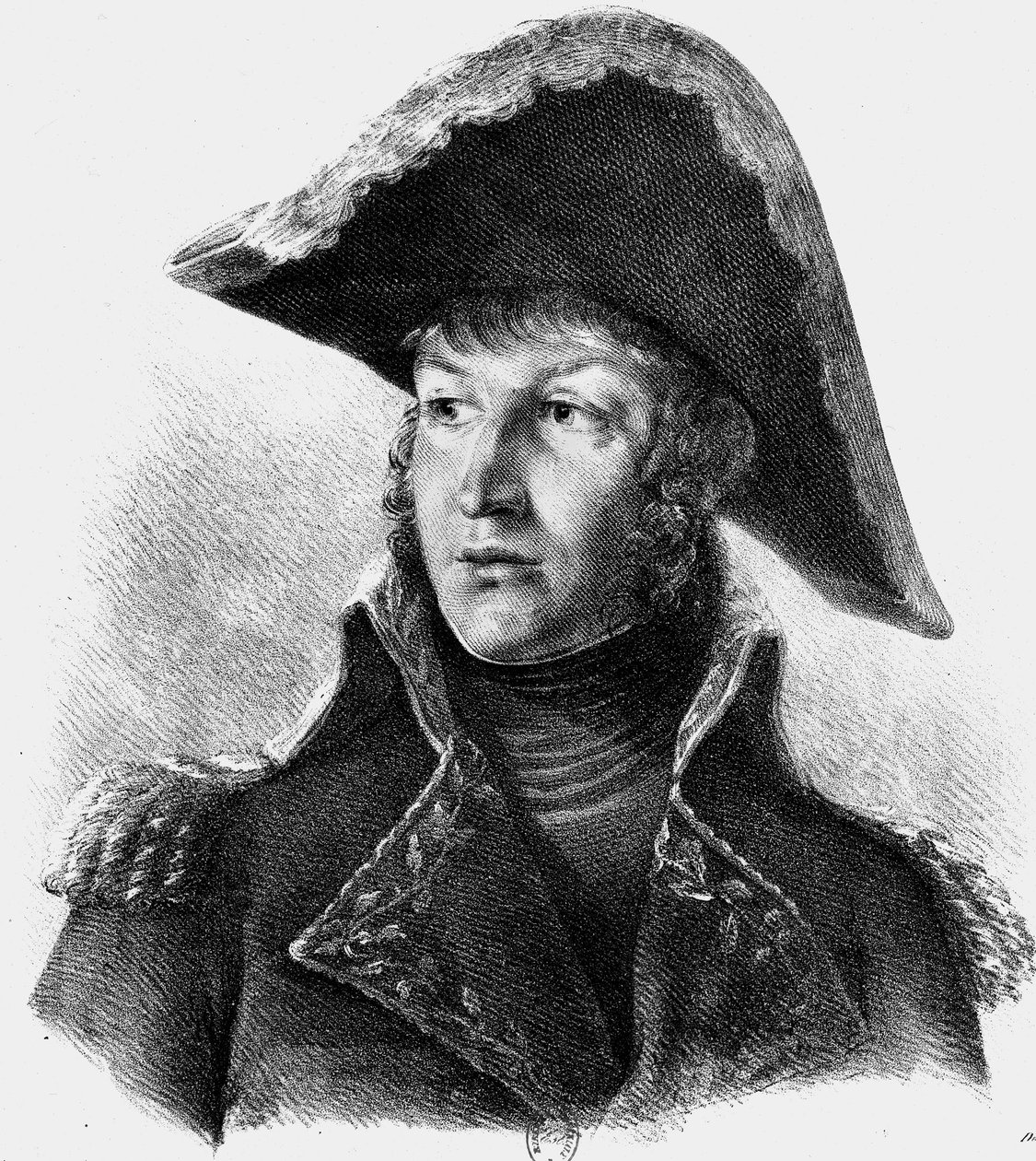 Jean Andoche Junot hertig av Abrantes: fransk genral (gravyr) av Baron Antoine Jean (after) Gros