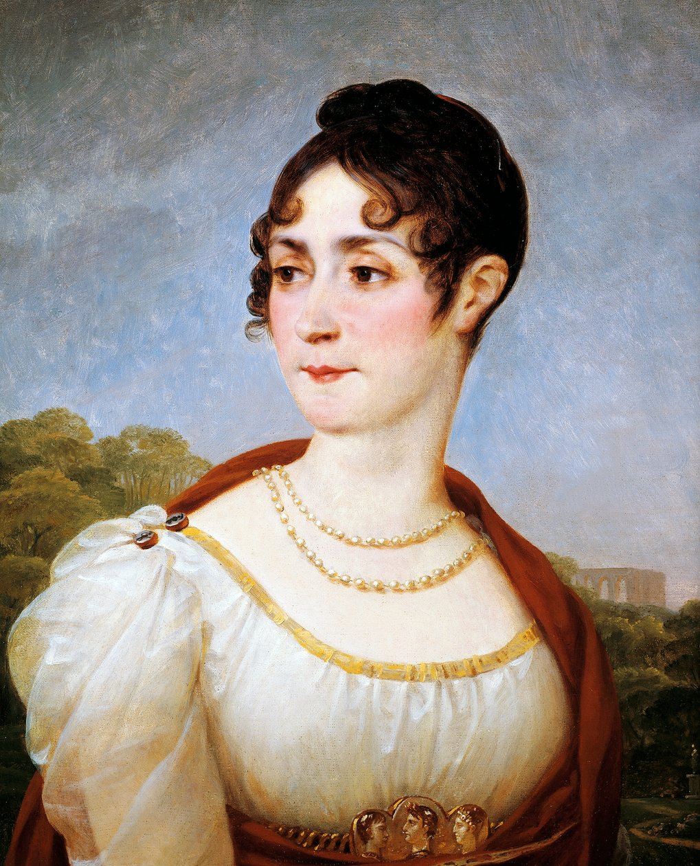 Porträtt av Josephine de Beauharnais (Les Trois-Ilets av Baron Antoine Jean Gros