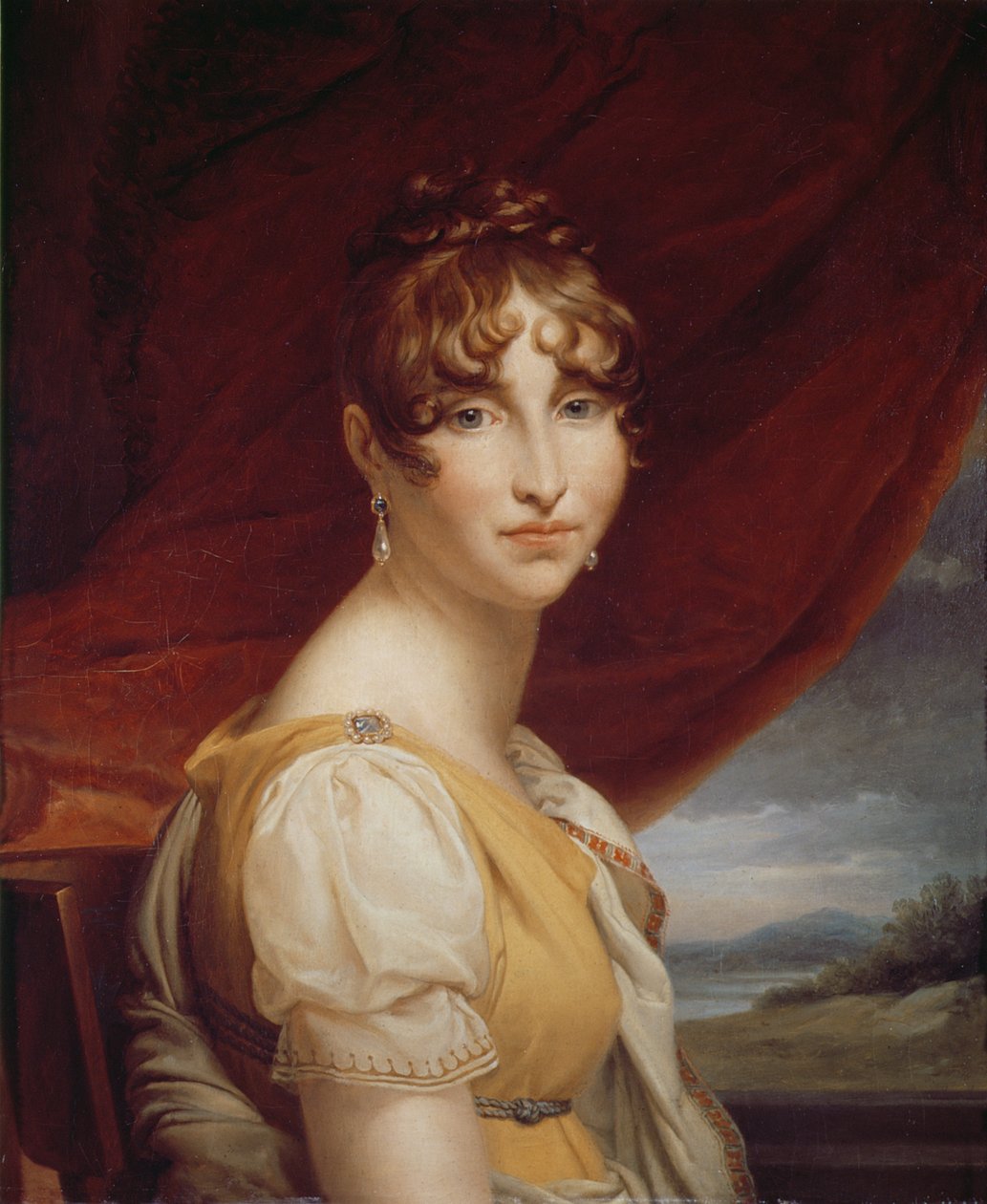 Hortense de Beauharnais (1783-1837) av Baron François Pascal Simon Gérard