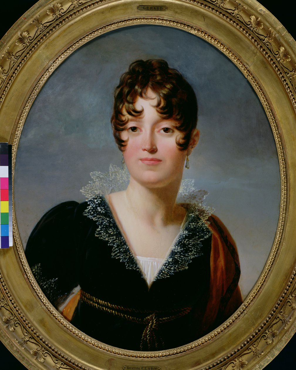 Porträtt av Desiree Clary (1781-1860) Princess Royal of Sweden, ca 1810 av Baron François Pascal Simon Gérard