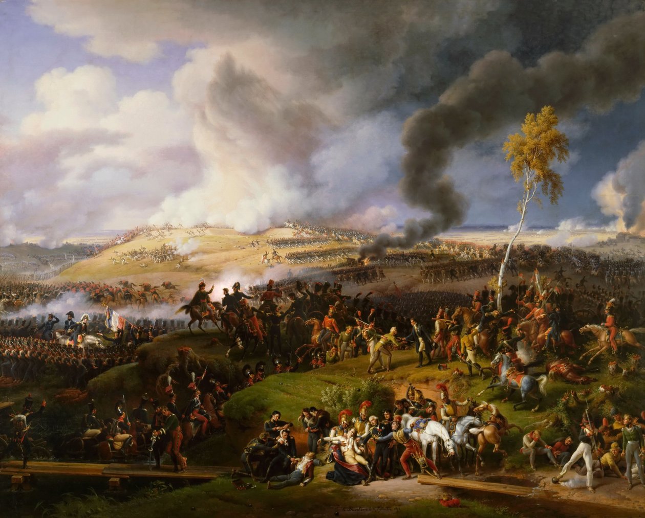 Slaget vid Borodino den 26 augusti 1812 av Baron Lejeune Louis François
