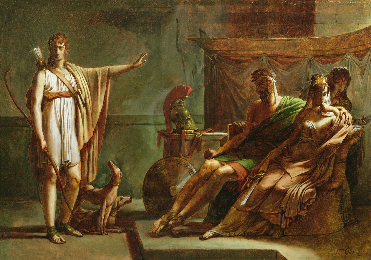 Phaedra och Hippolytus, 1802 av Baron Pierre Narcisse Guerin