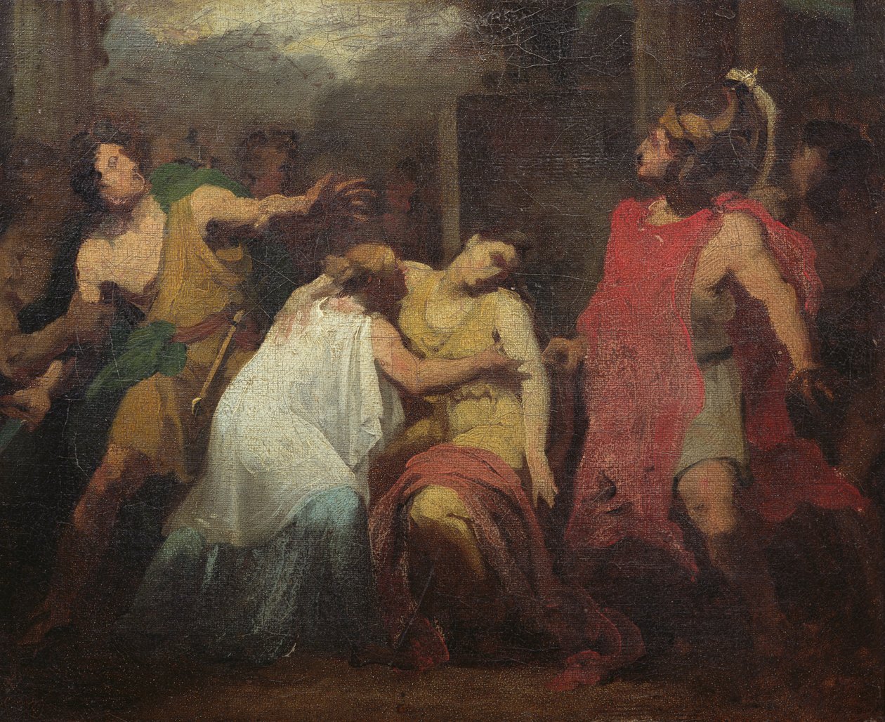 Studie för Lucretias död av Baron Pierre Narcisse Guerin