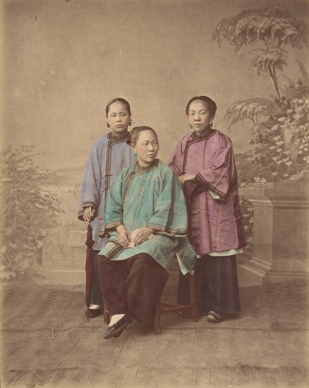 Shanghai Girls, 1870-talet. av Baron Raimund von Stillfried