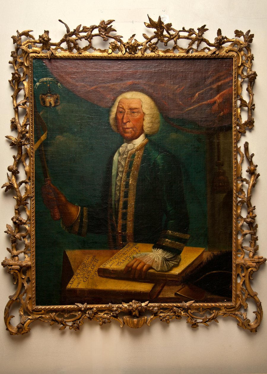 Självporträtt, ca 1754-60 av Baron Reis Eisenberg
