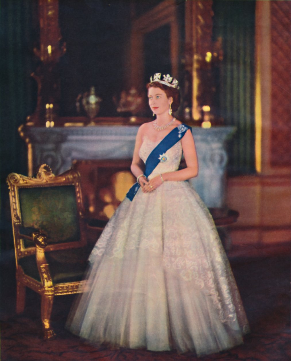Drottning Elizabeth II, 1953 av Baron Sterling Henry Nahum