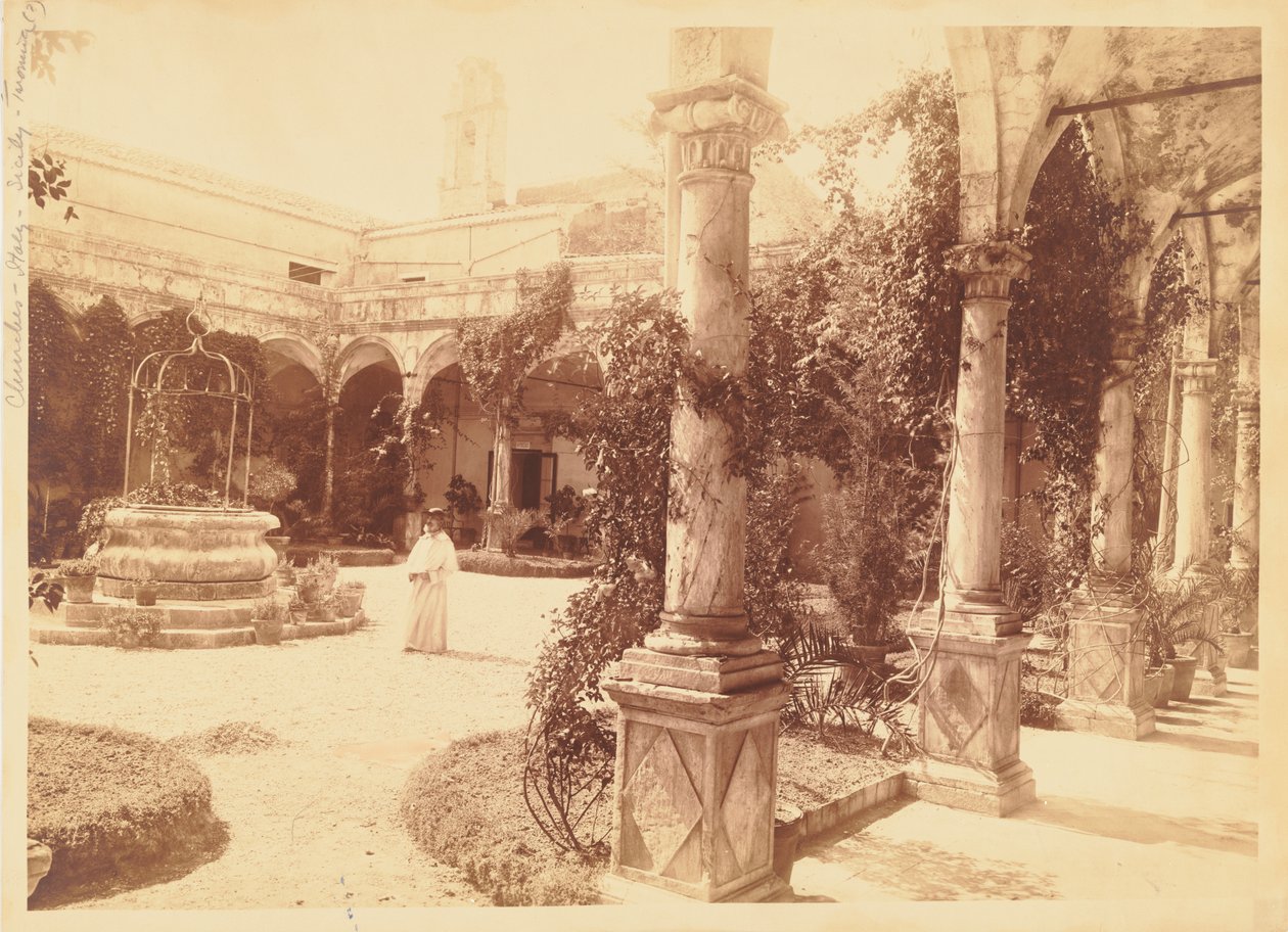 Kyrkogård, Sicilien av Baron Wilhelm von Gloeden