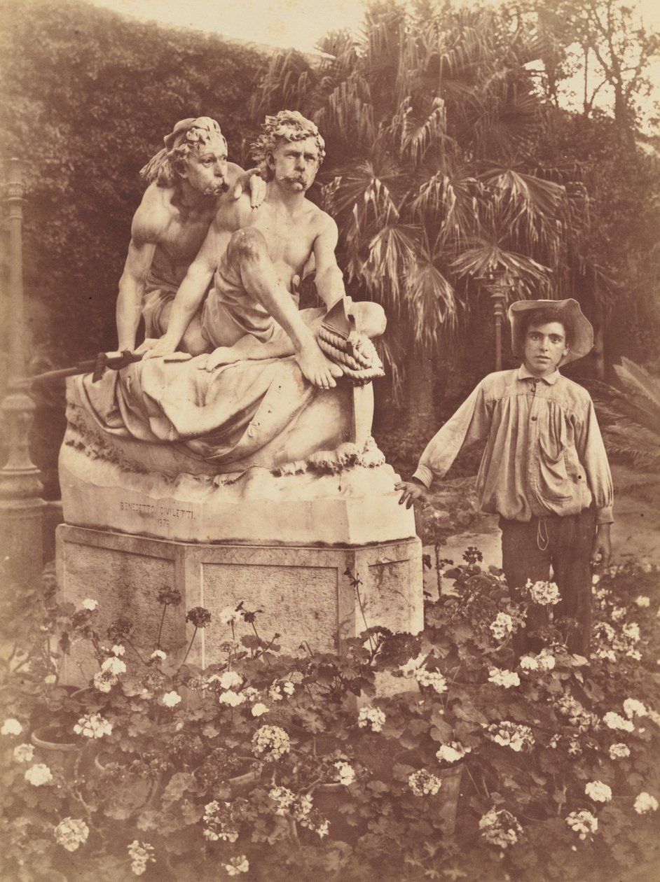 Palermo, Engelska trädgården av Baron Wilhelm von Gloeden