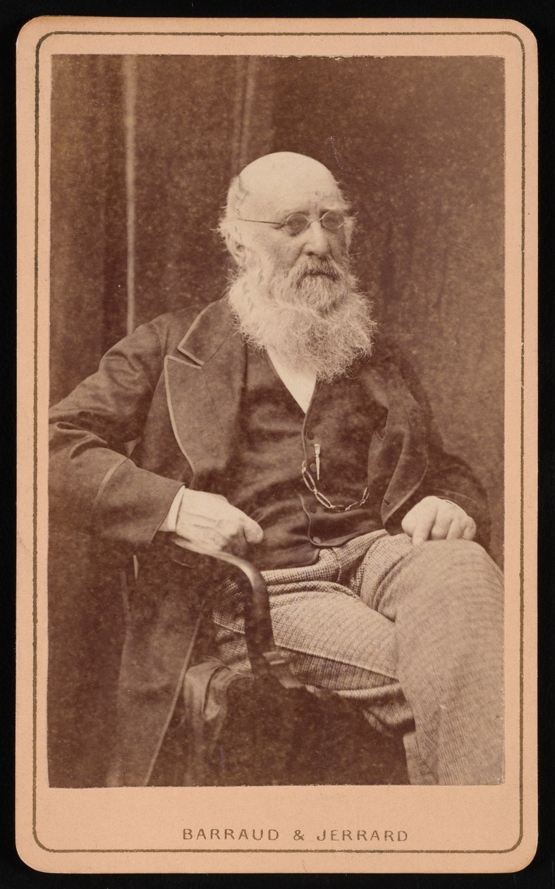 Porträtt av J. H. Silbert, före 1877. av Barraud and Jerrard
