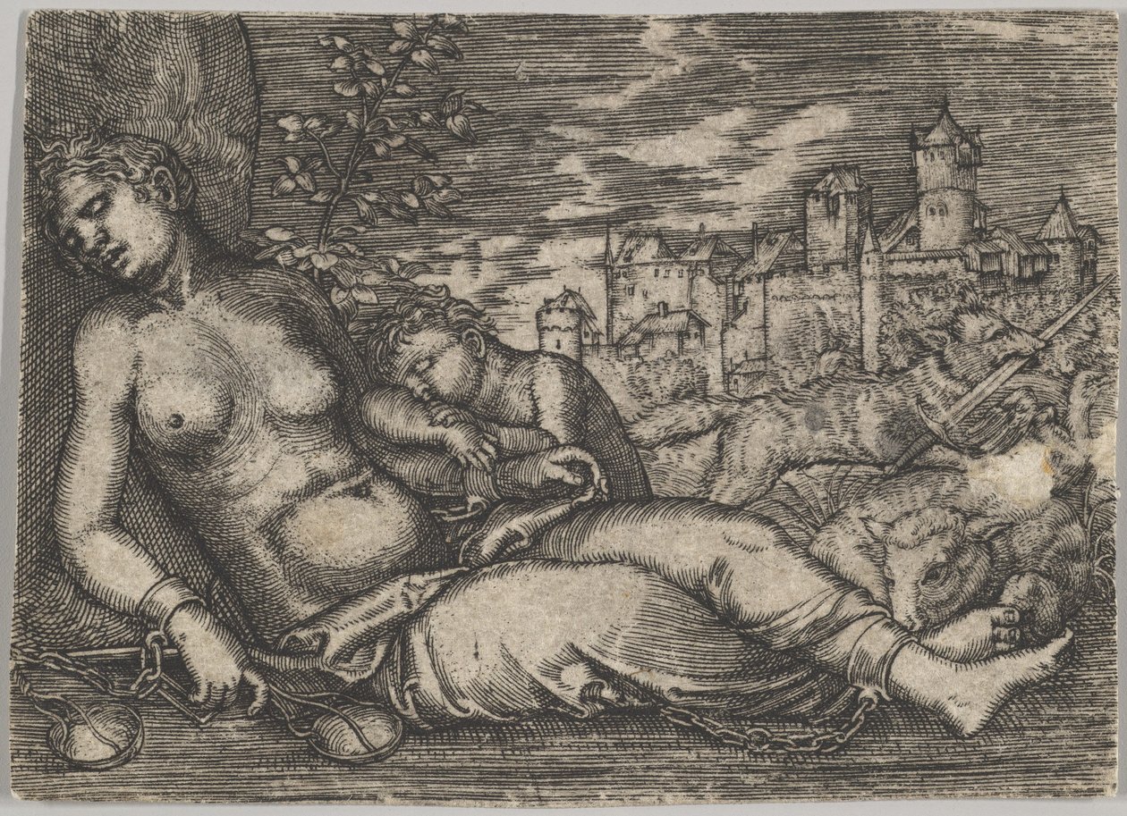 Världsloppet (Sleeping Justice) (kopia) av Barthel Beham