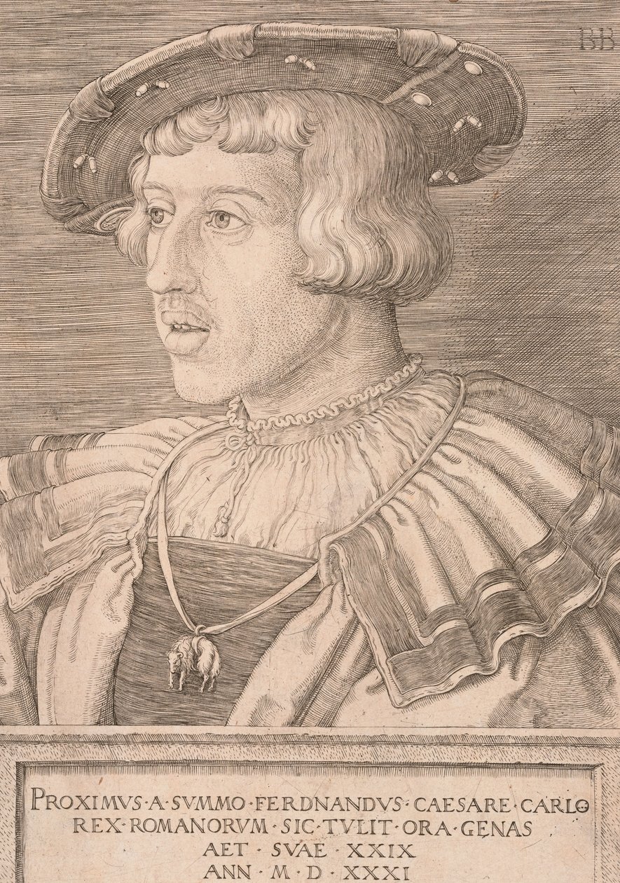 Kejsare Ferdinand I av Barthel Beham