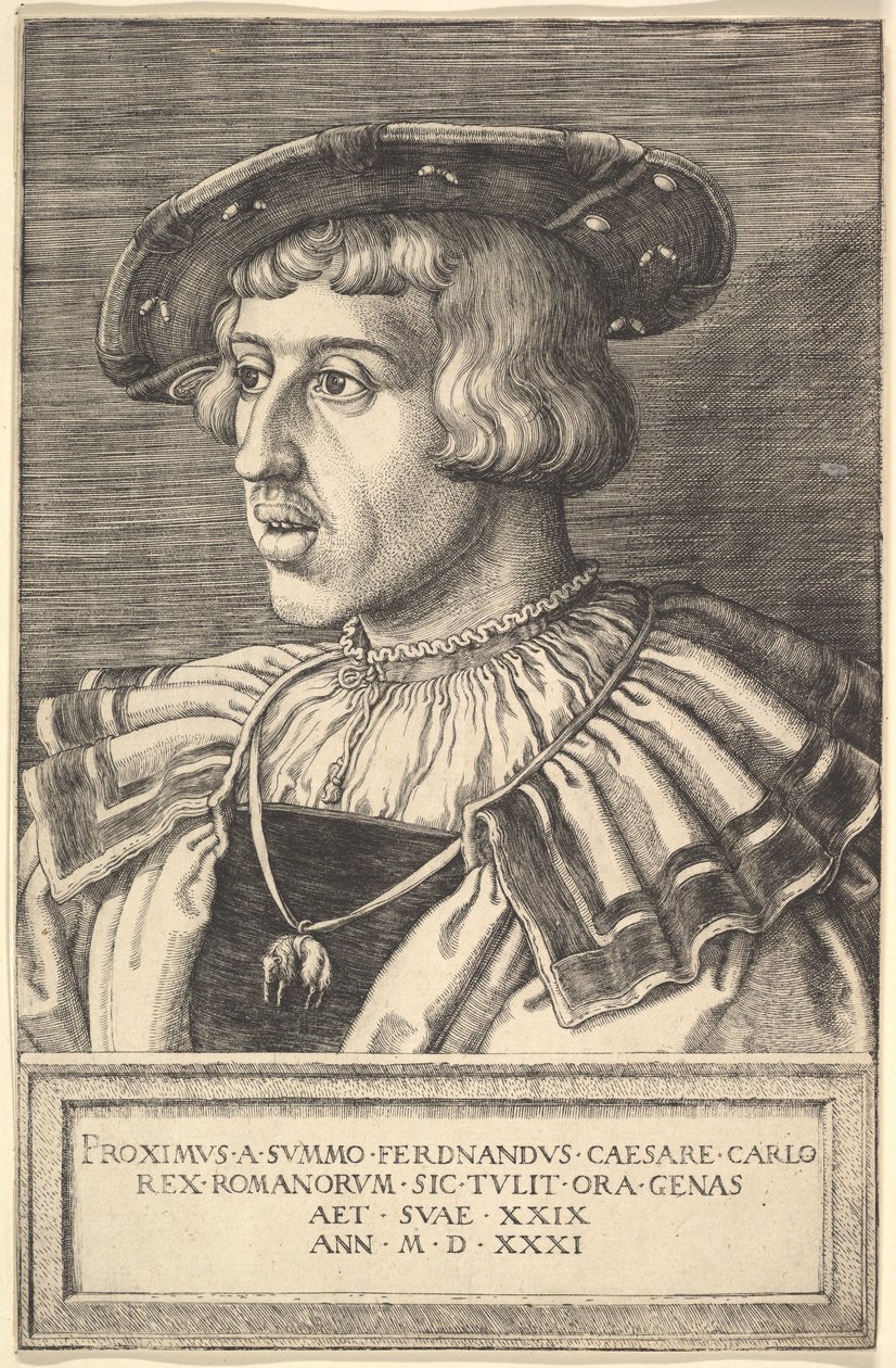 Kejsar Ferdinand I av Barthel Beham