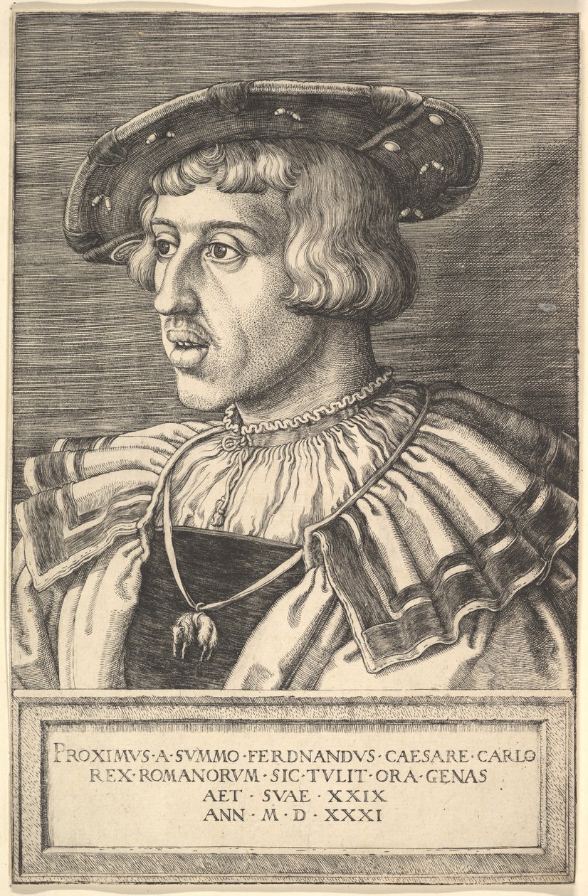 Kejsar Ferdinand I, 1500-talet. av Barthel Beham