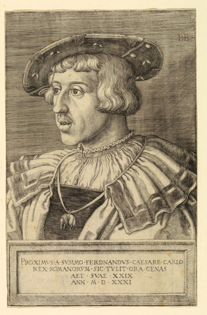 Ferdinand I, tysk-romersk kejsare av Barthel Beham