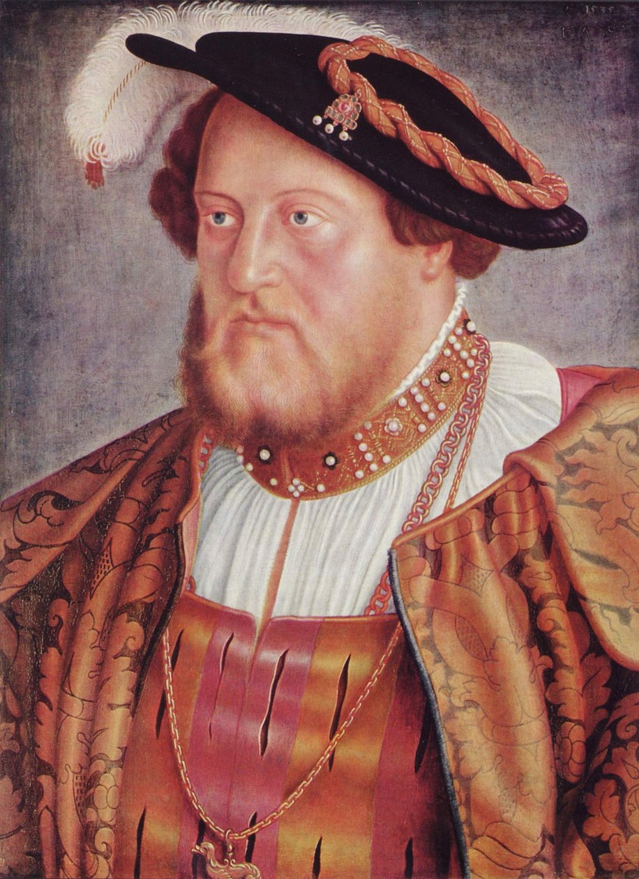 Tyska: Porträtt av Ottheinrich, prins av Pfalz Porträtt av Ottheinrich, prins av Pfalz av Barthel Beham