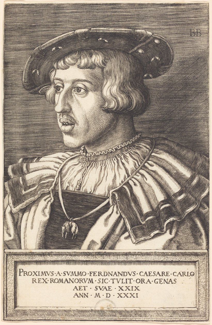 Kung Ferdinand I av Barthel Beham