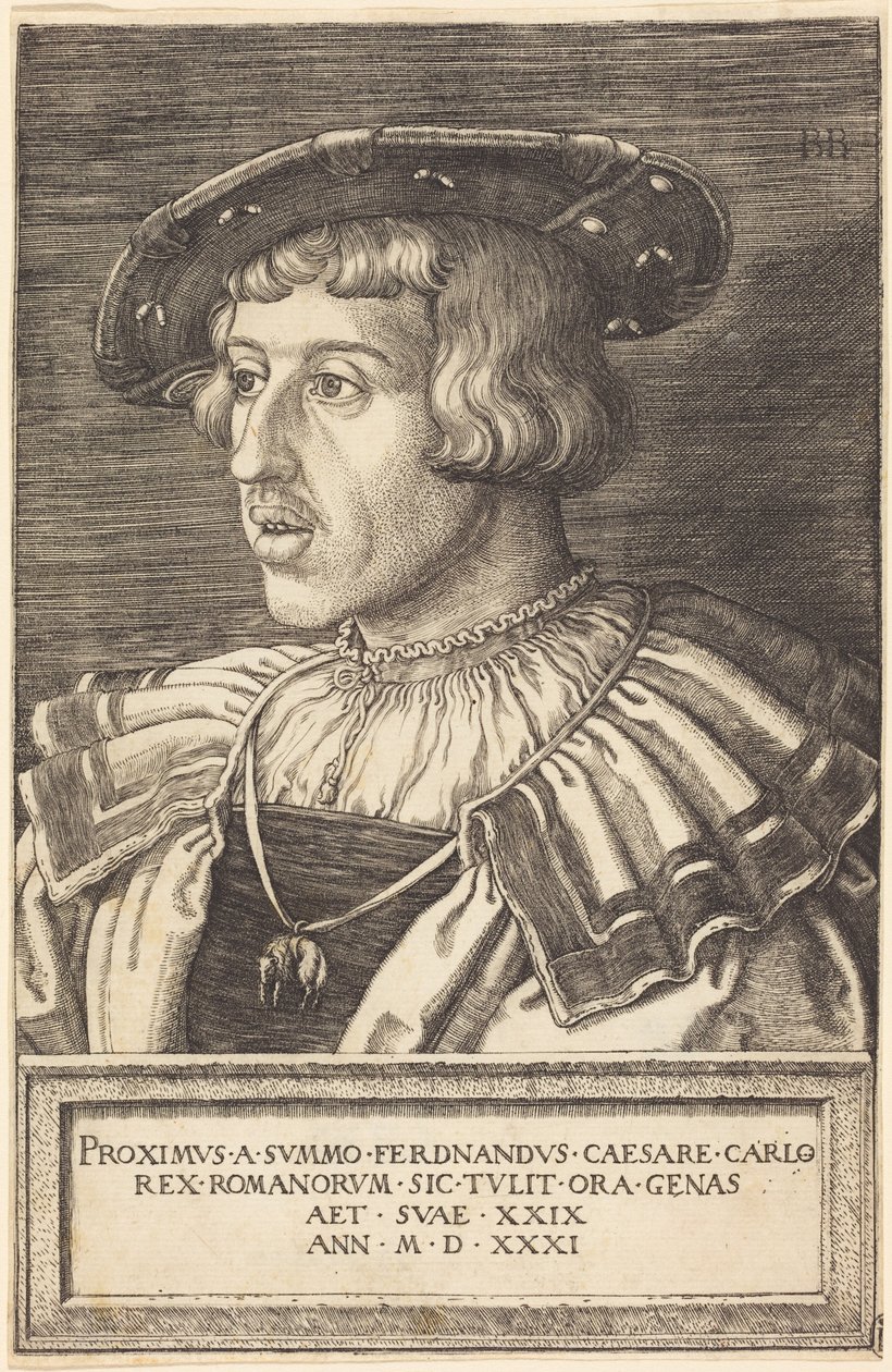 Kung Ferdinand I av Barthel Beham