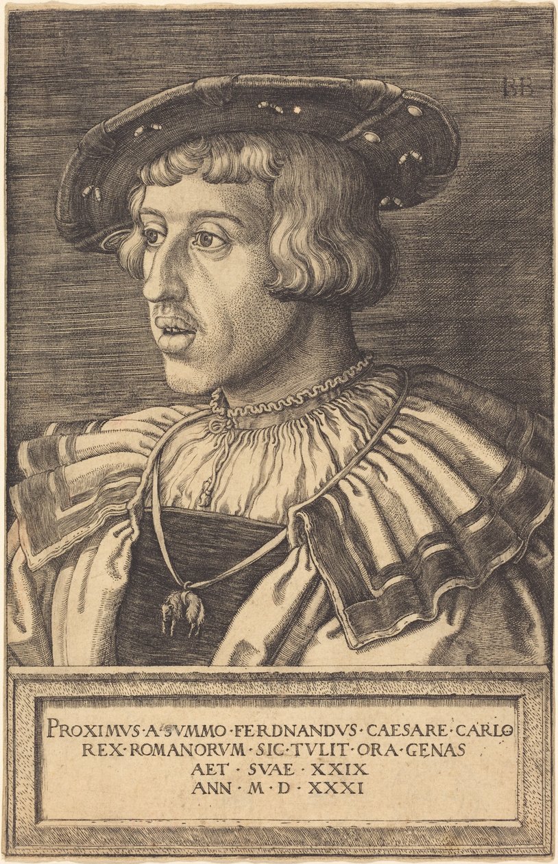 Kung Ferdinand I av Barthel Beham