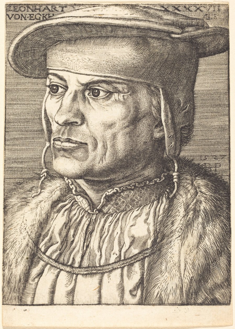 Leonhard von Eck av Barthel Beham