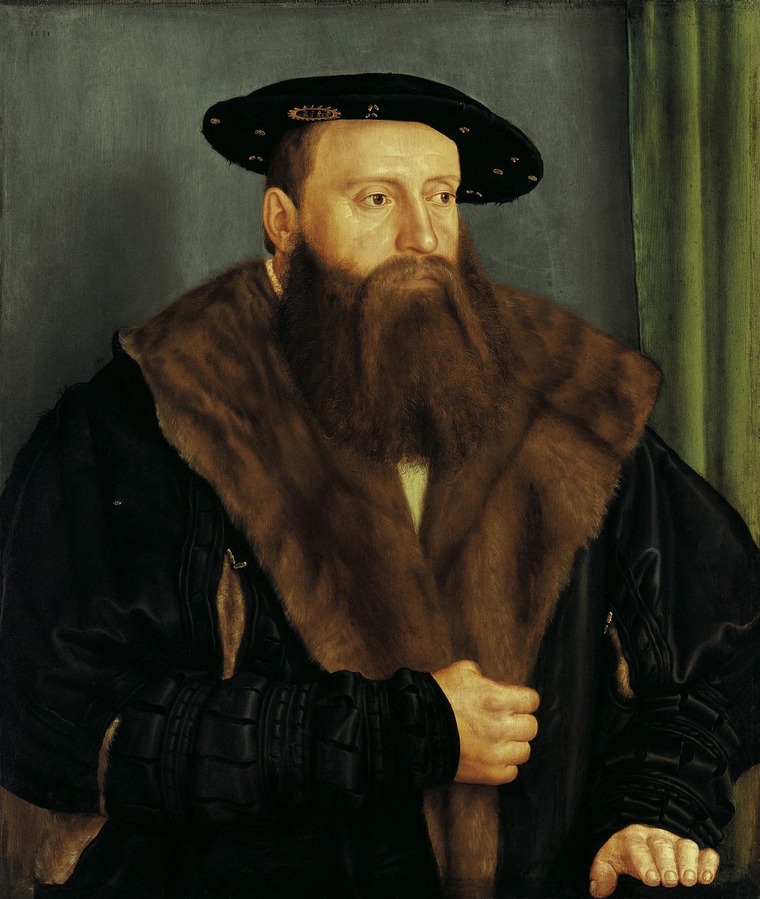 Porträtt av Ludvig X Bayern av Barthel Beham