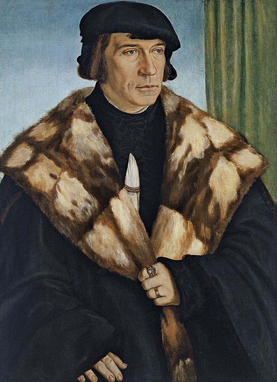 Porträtt av Ruprecht Stüpf av Barthel Beham