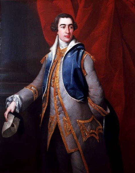 Porträtt av Thomas Havers (olja på duk) av Barthelemy (attr. to) Du Pan