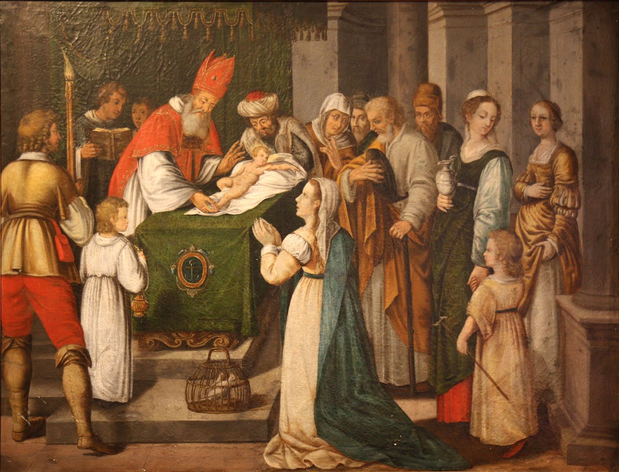 Presentation av Jesus i templet av Barthélemy Parrocel