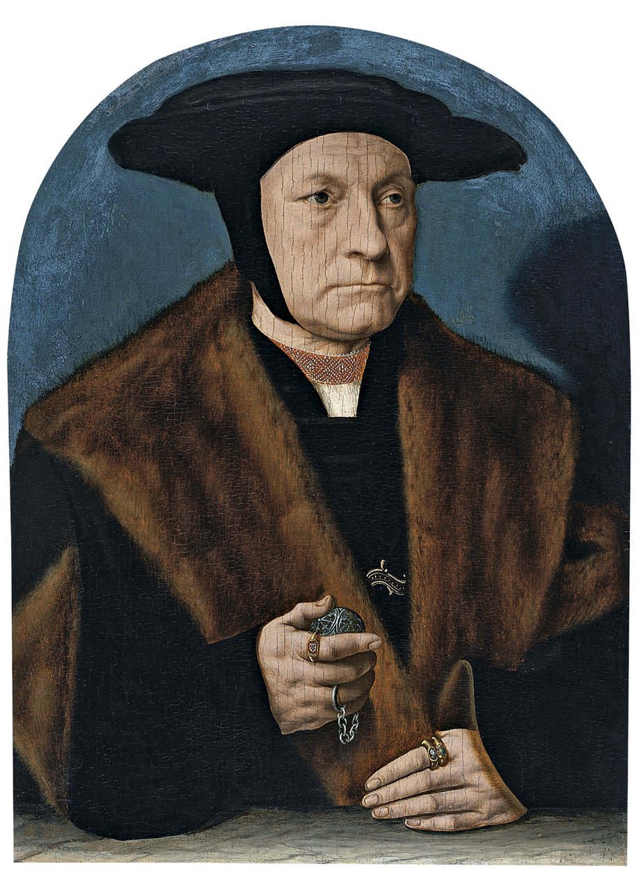 Porträtt av en man från familjen Weinsberg av Bartholomaeus Bruyn