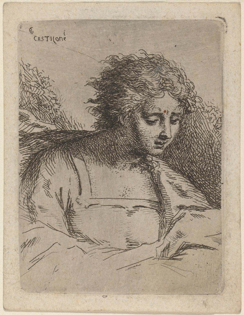 Halvlängd figurläsning av Bartholomäus Ignaz Weiss