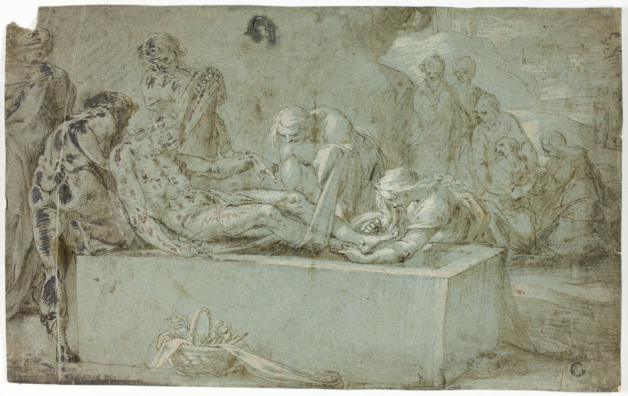 Begravning av Bartholomaeus Spranger