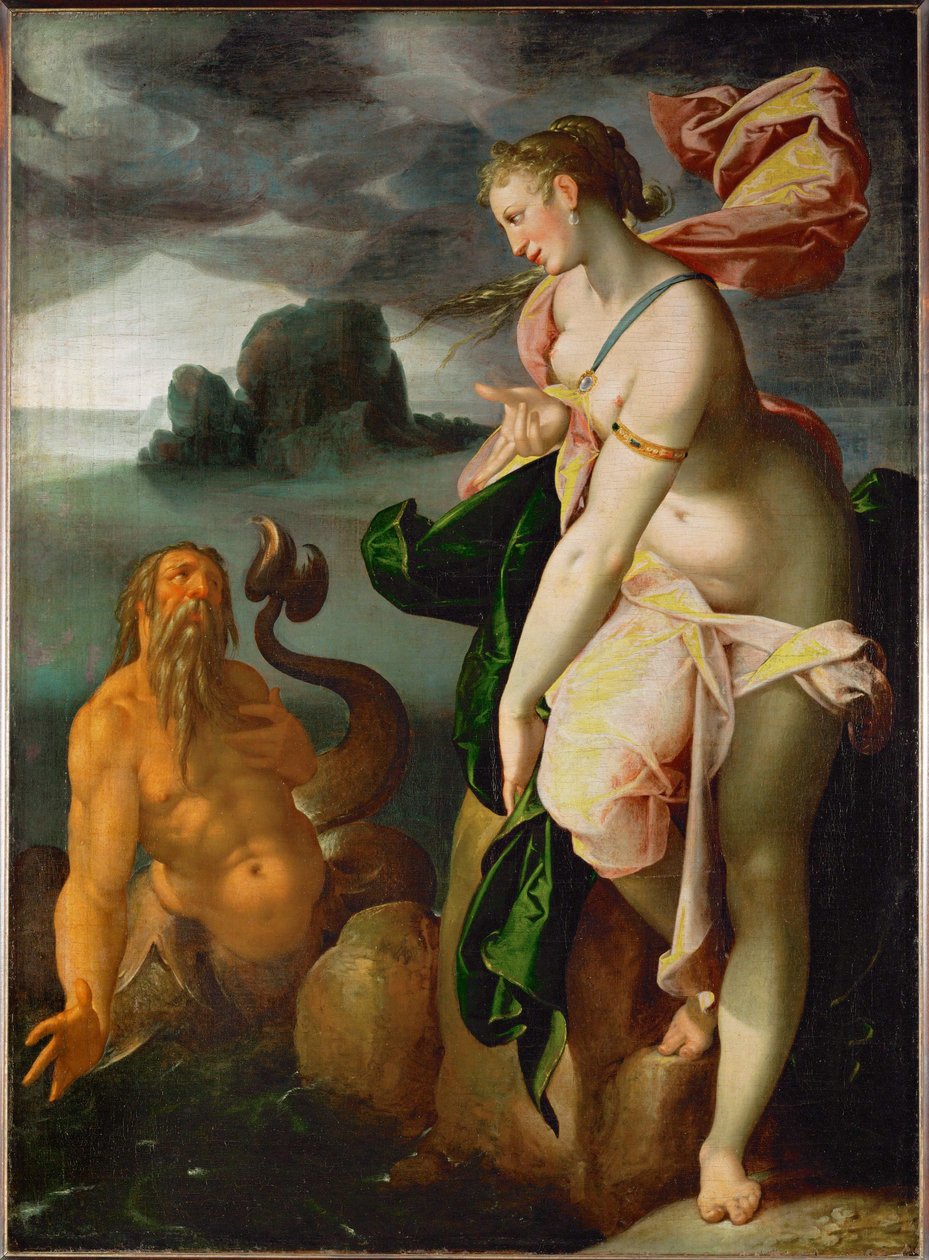Glaucus och Scylla av Bartholomaeus Spranger
