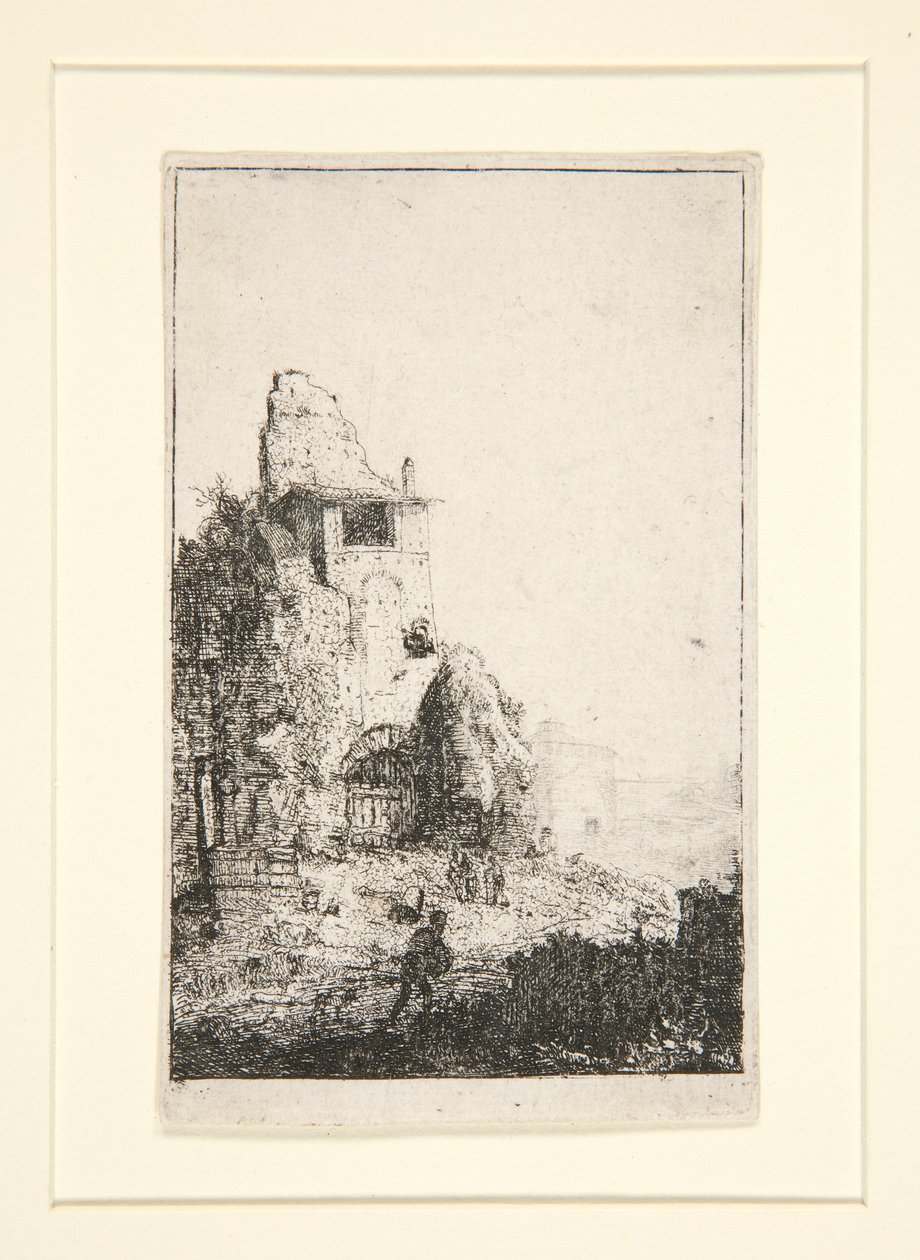 Calidarium av Diocletianus varma källor av Bartholomeus Breenbergh