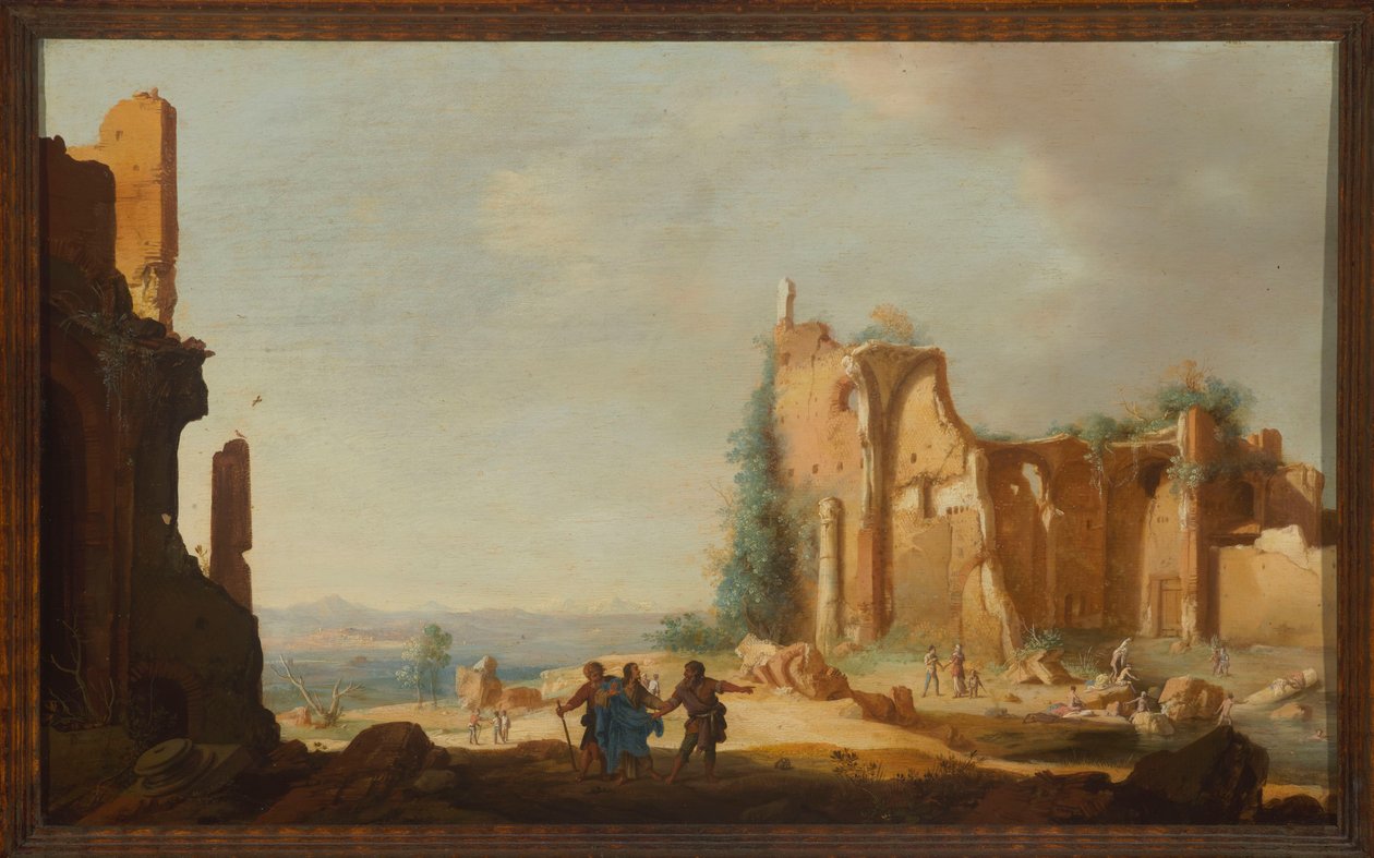 Kristus på väg till Emmaus av Bartholomeus Breenbergh
