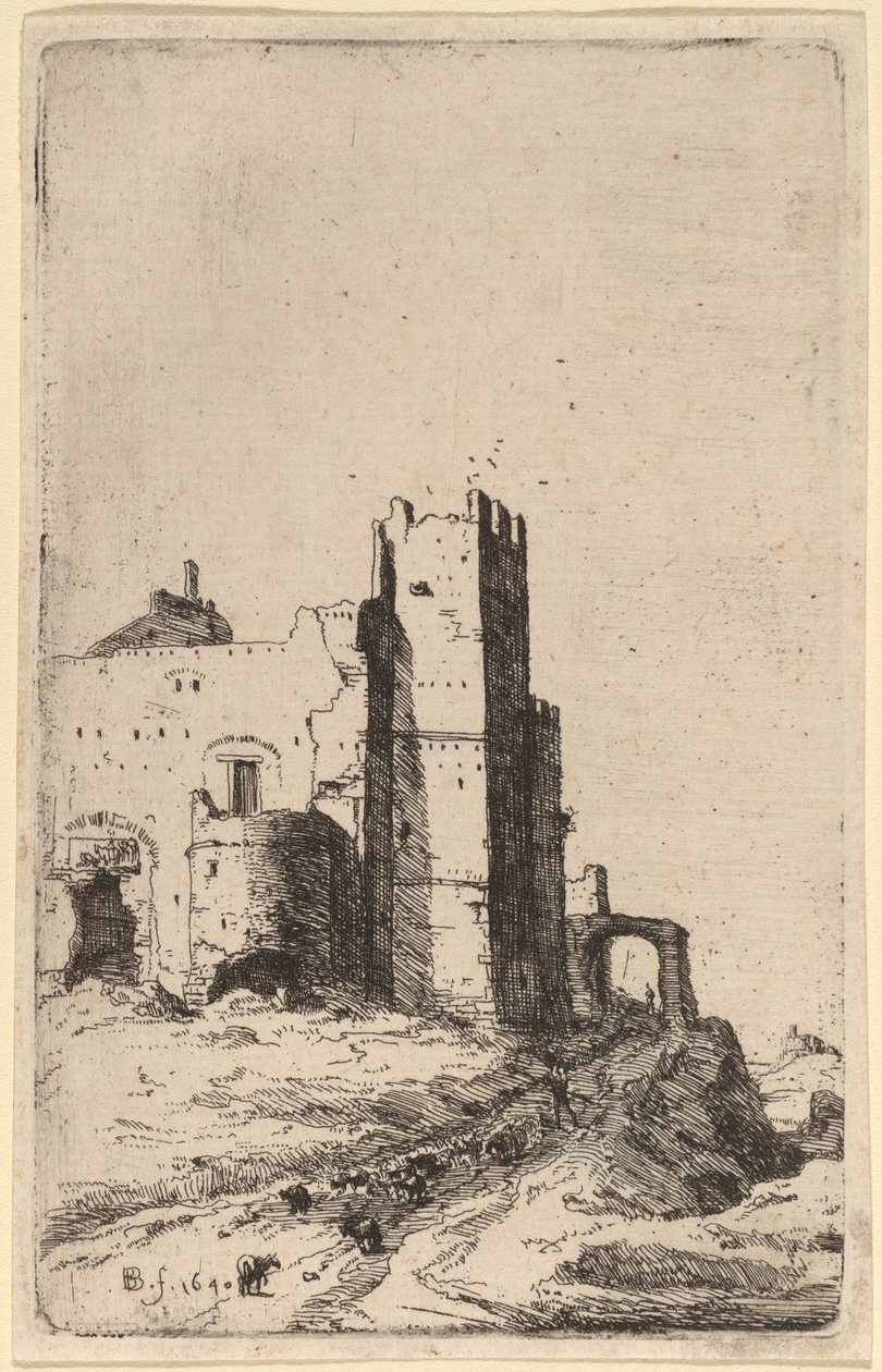 Staden Leoni, nära Frascati av Bartholomeus Breenbergh