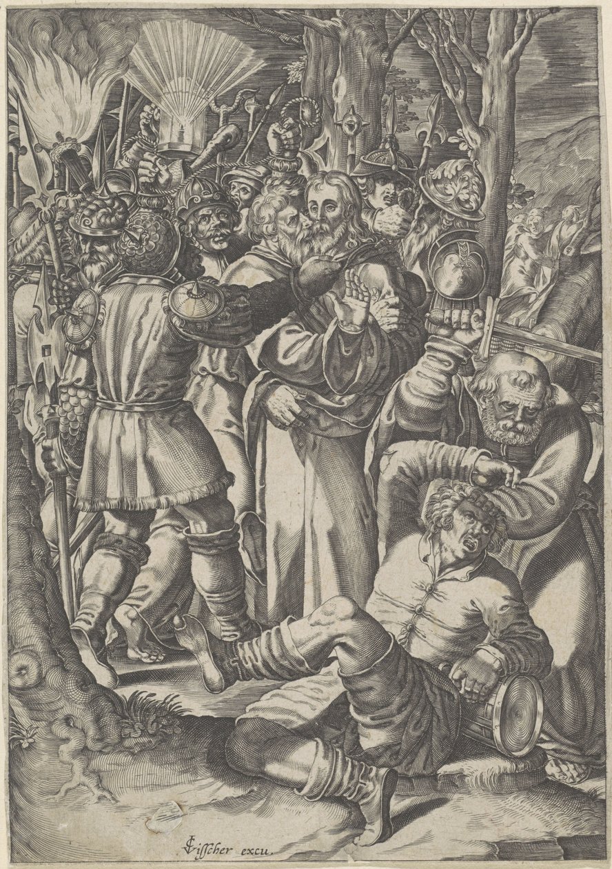 Kristi fångenskap av Bartholomeus Willemsz. Dolendo (possibly)