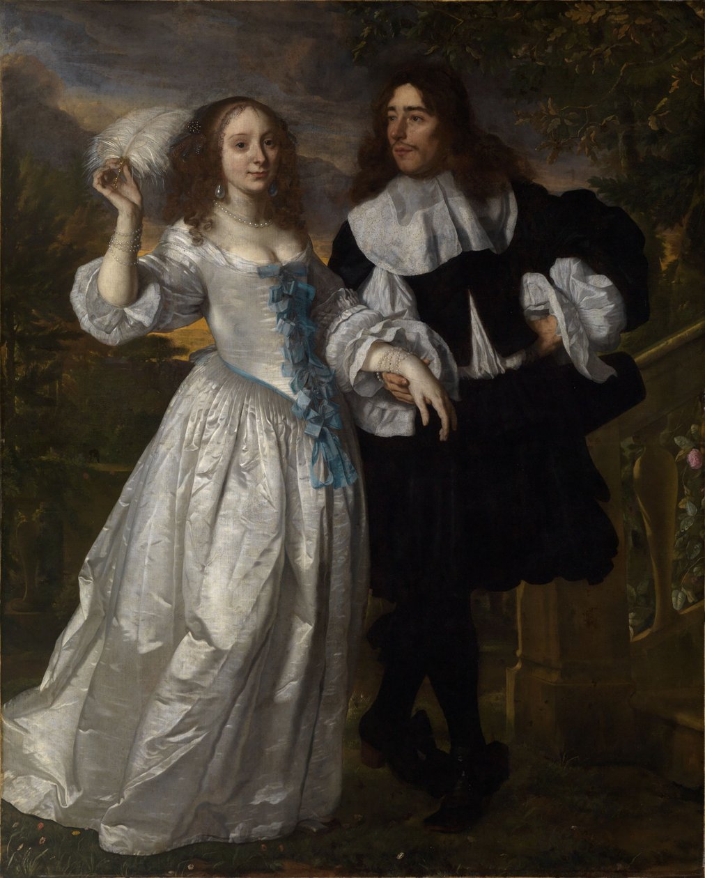 Ett ungt patricierpar av Bartholomeus van der Helst