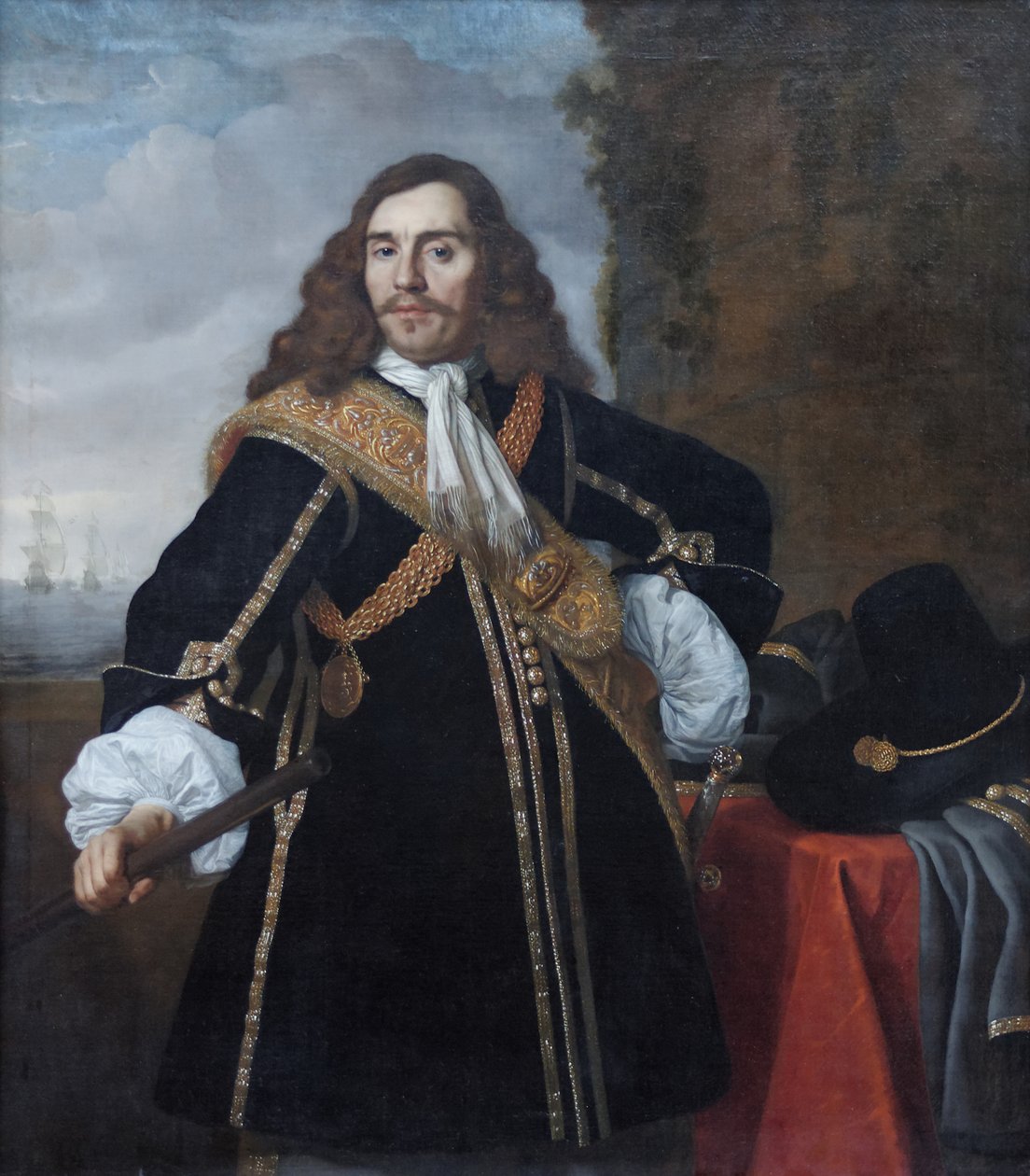 Porträtt av Gideon de Wildt av Bartholomeus van der Helst