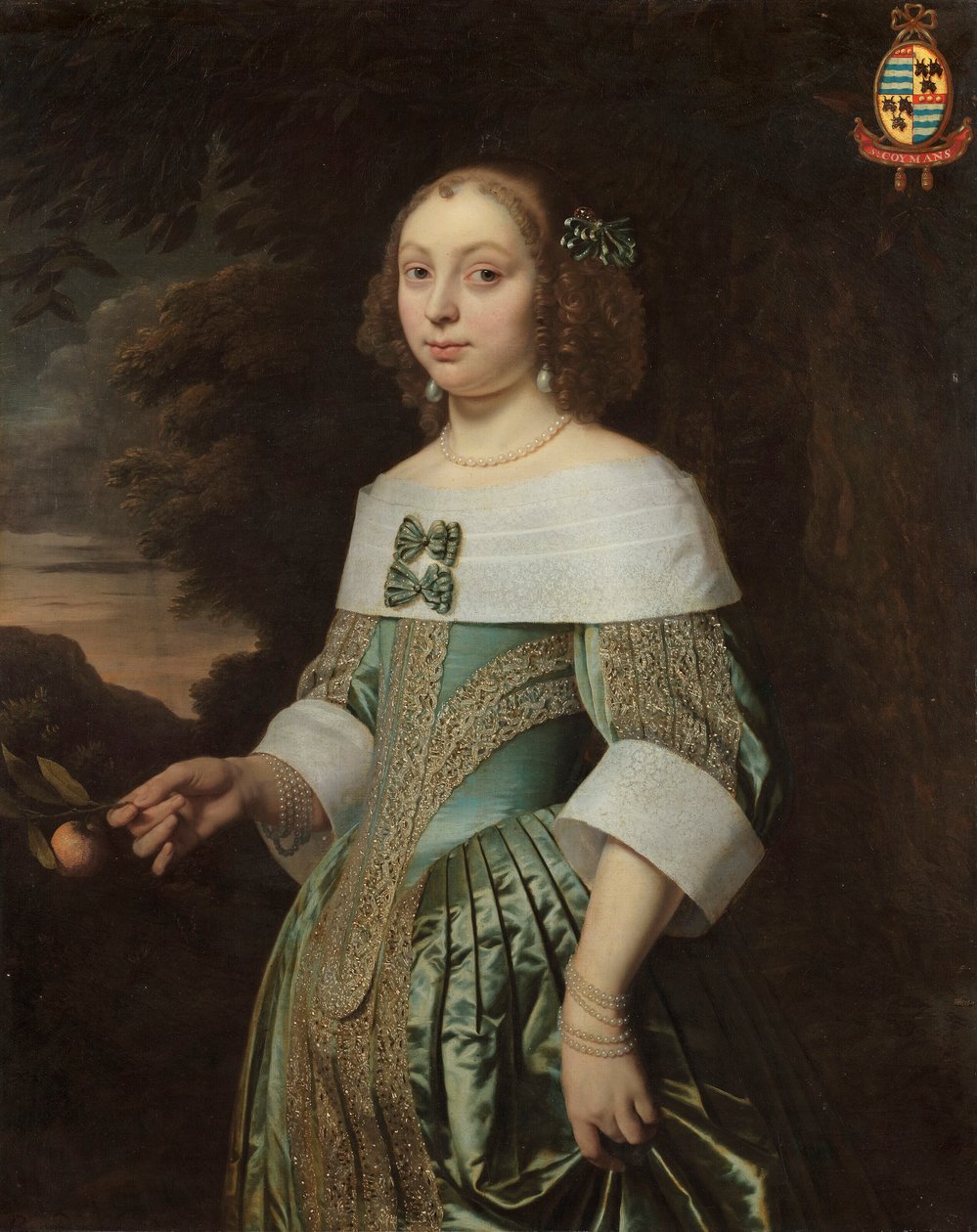 Porträtt av Sophia Coymans (1636-1714) av Bartholomeus van der Helst