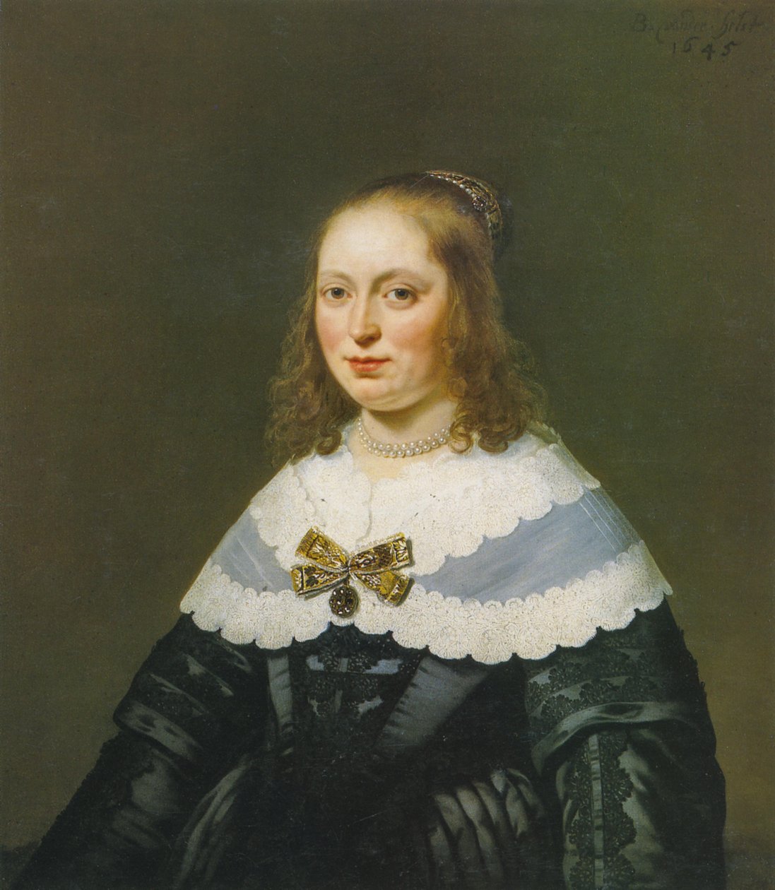 Porträtt av Sophia Trip (1615-1679) av Bartholomeus van der Helst
