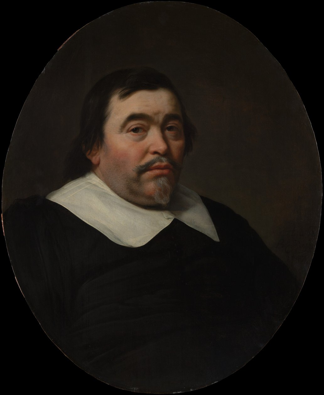 Porträtt av en man av Bartholomeus van der Helst