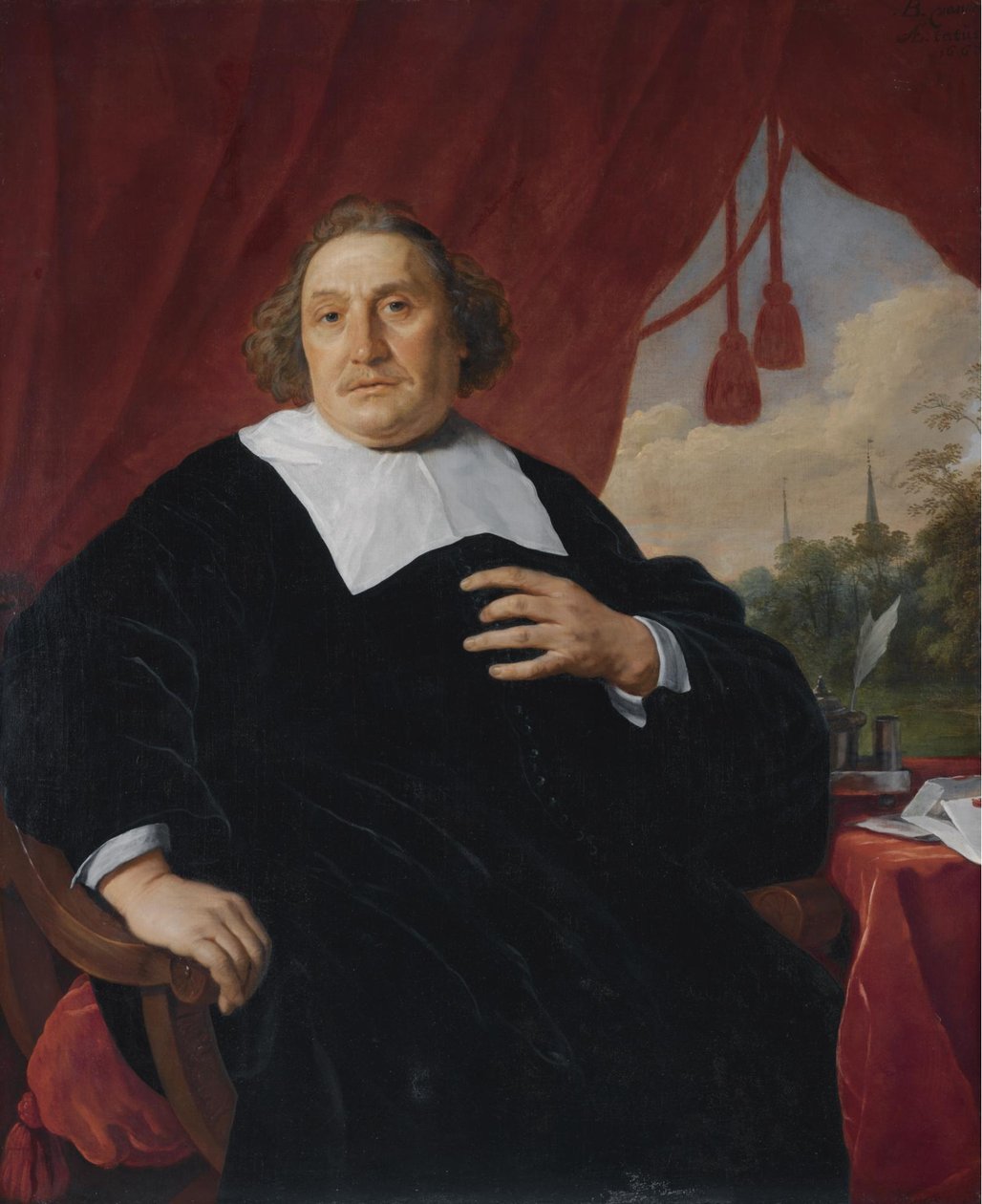 Porträtt av en man, kanske Louis Trip av Bartholomeus van der Helst