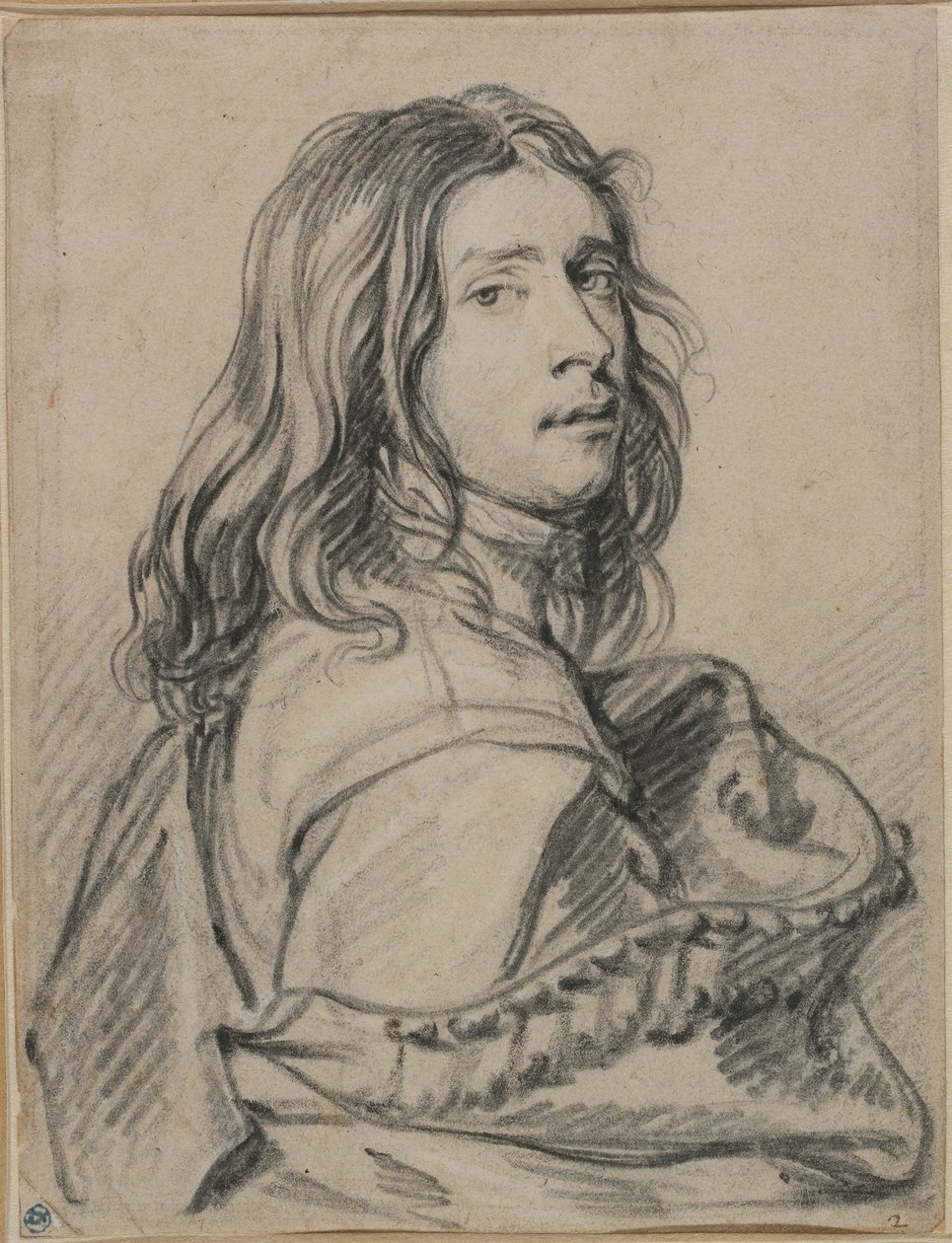 Porträtt av konstnären Paulus Potter av Bartholomeus van der Helst