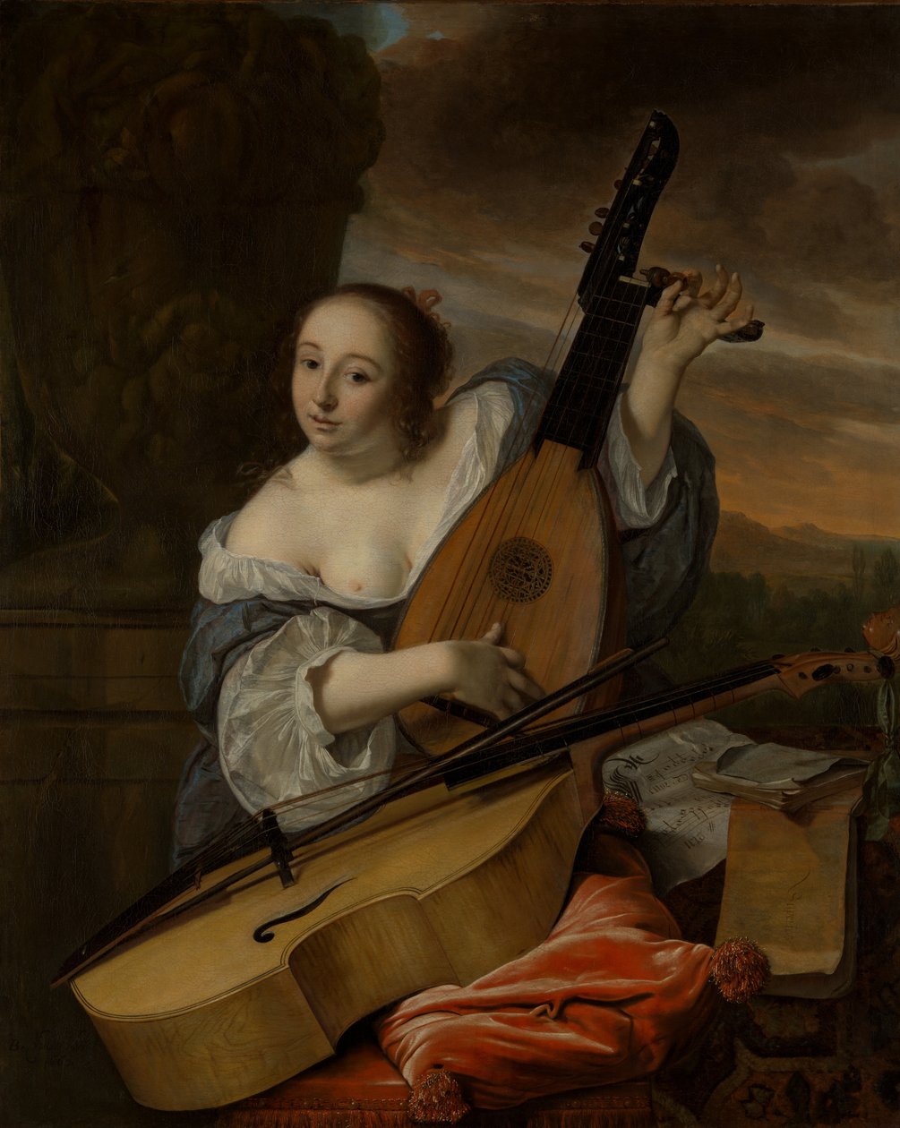 Musikern, 1662. av Bartholomeus van der Helst