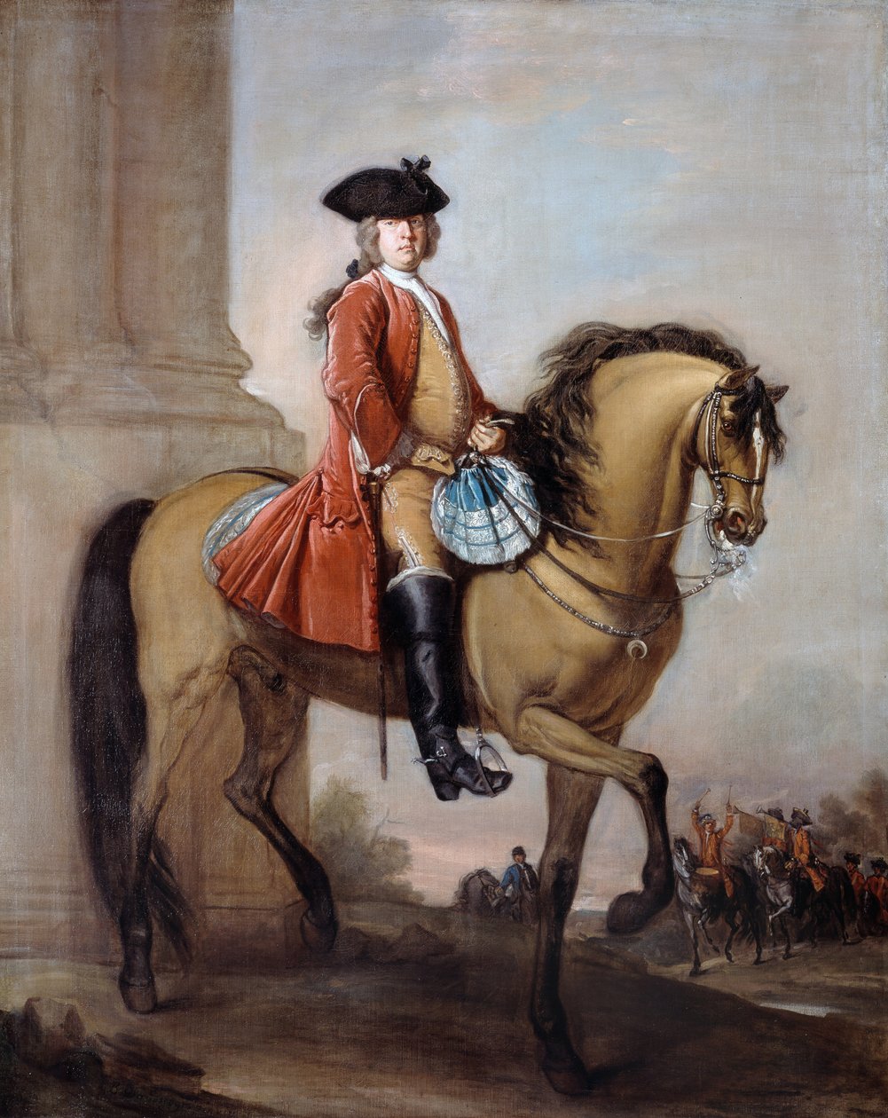 Brigadör och löjtnant Richard Gifford (d.17381739) c.1727 av Bartholomew Dandridge