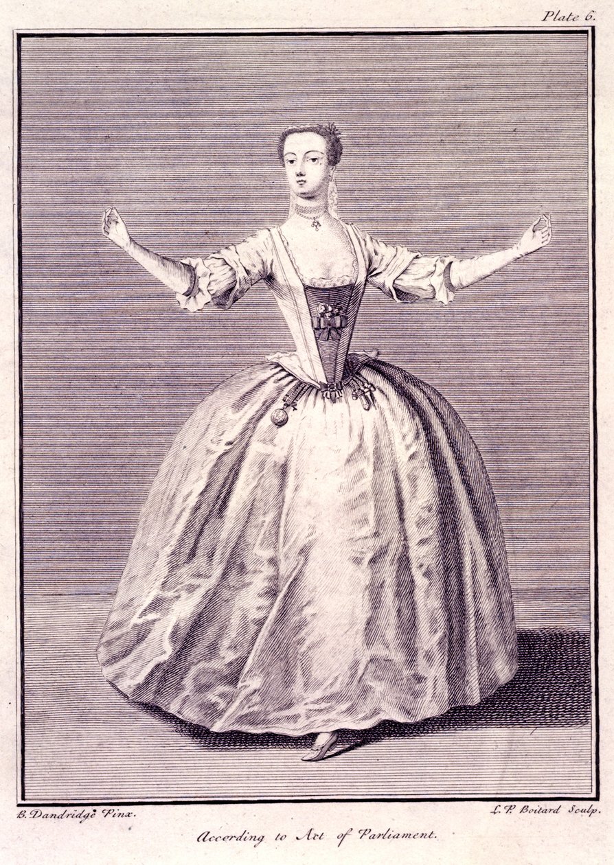 Dancing a Menuet, från "The Rudiments of Genteel Behaviour" av Bartholomew Dandridge