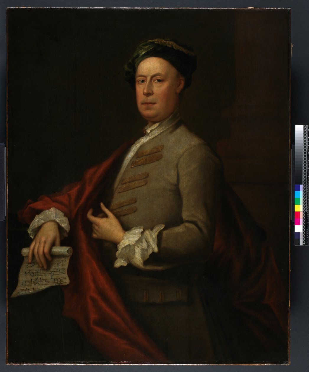 G.F. Handel", före 1754 av Bartholomew Dandridge